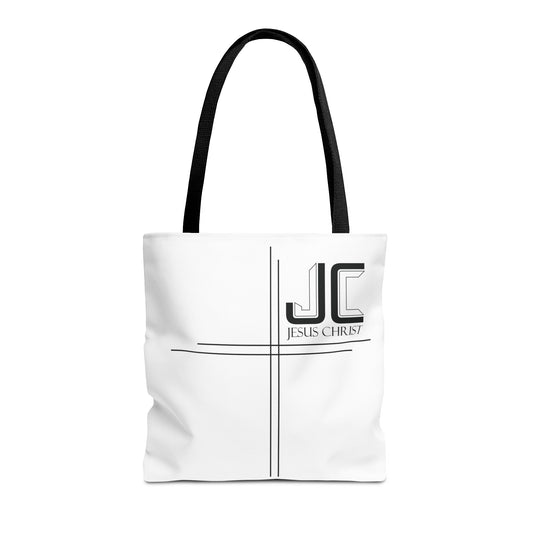 Jesus Christ Tote Bag - White