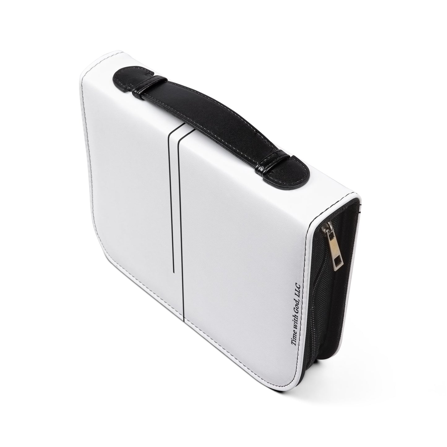 Jesus Christ Bible Cover -White
