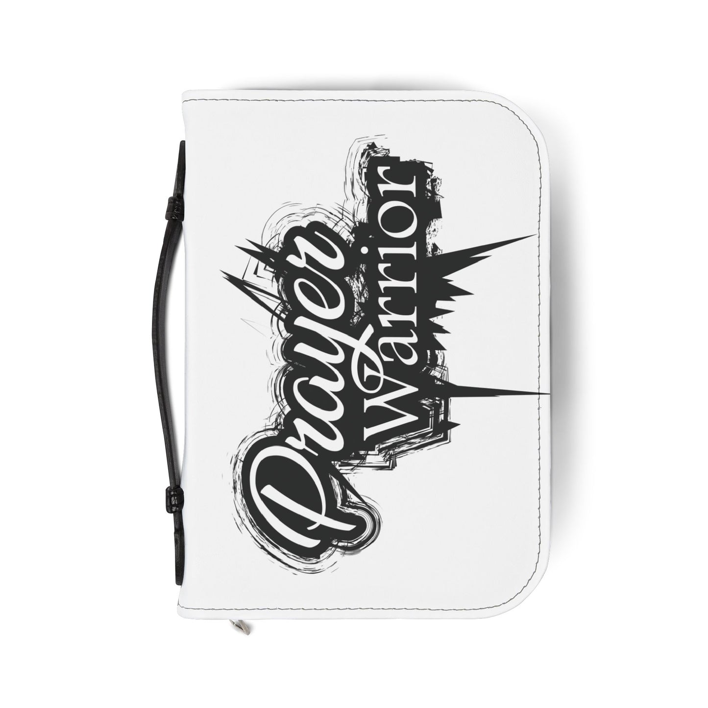 Spiritual Bible Cover: 'Prayer Warrior' Design