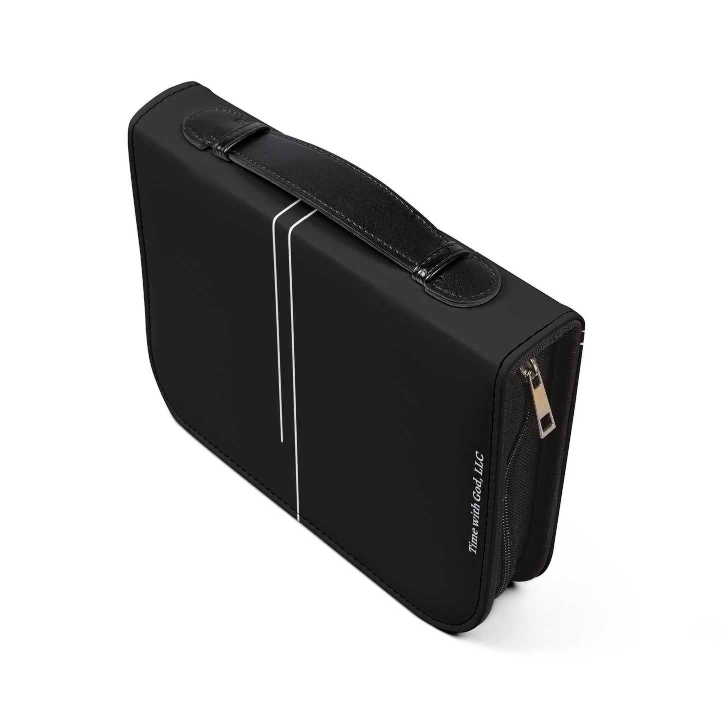 Jesus Christ Bible Cover - Black