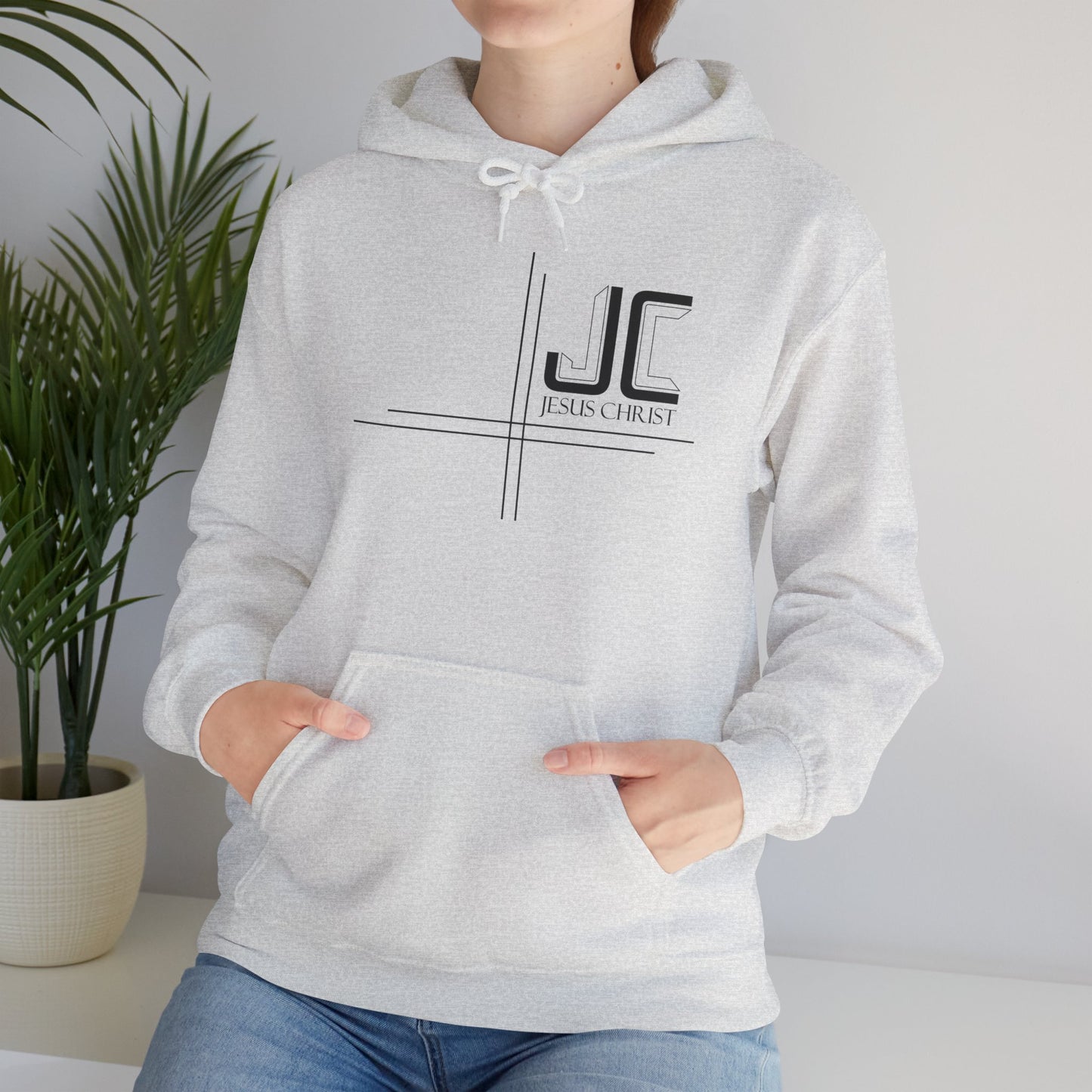 Jesus Christ Unisex Hoodie with JC Design