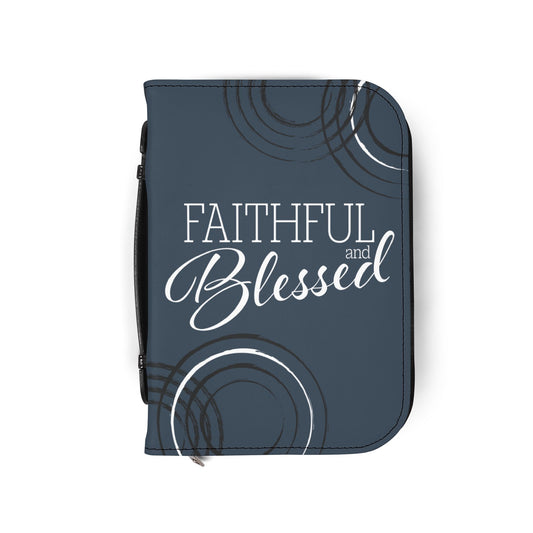 Faithful and Blessed Bible Cover