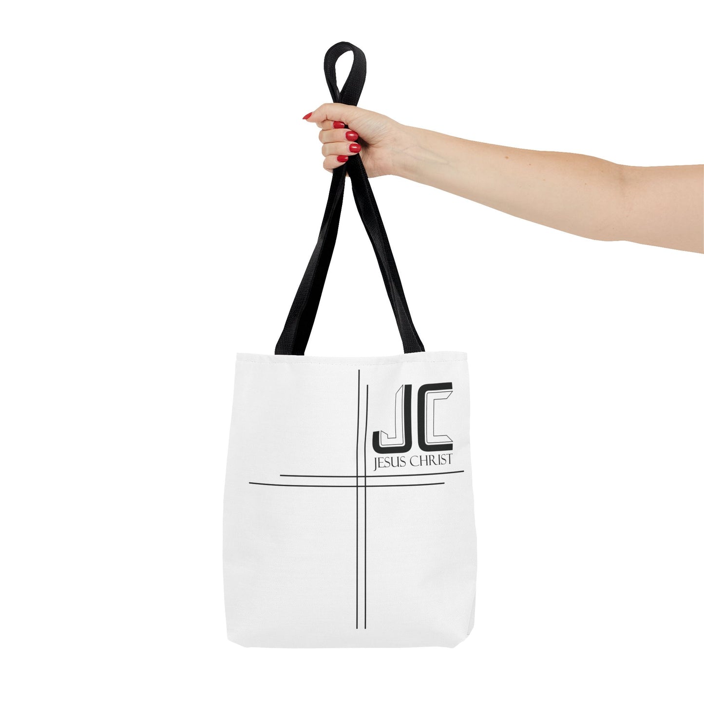 Jesus Christ Tote Bag - White