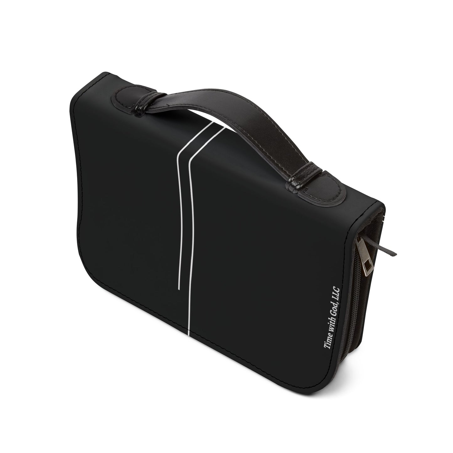 Jesus Christ Bible Cover - Black