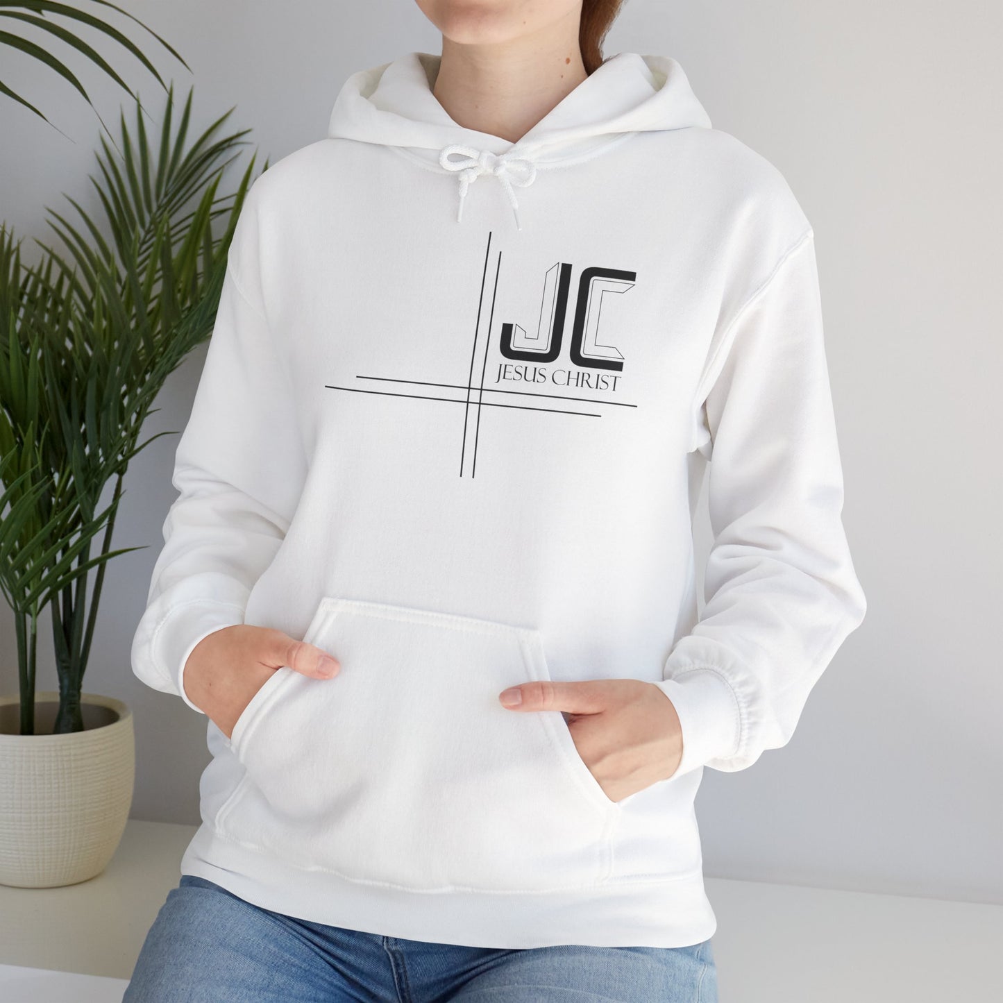 Jesus Christ Unisex Hoodie with JC Design
