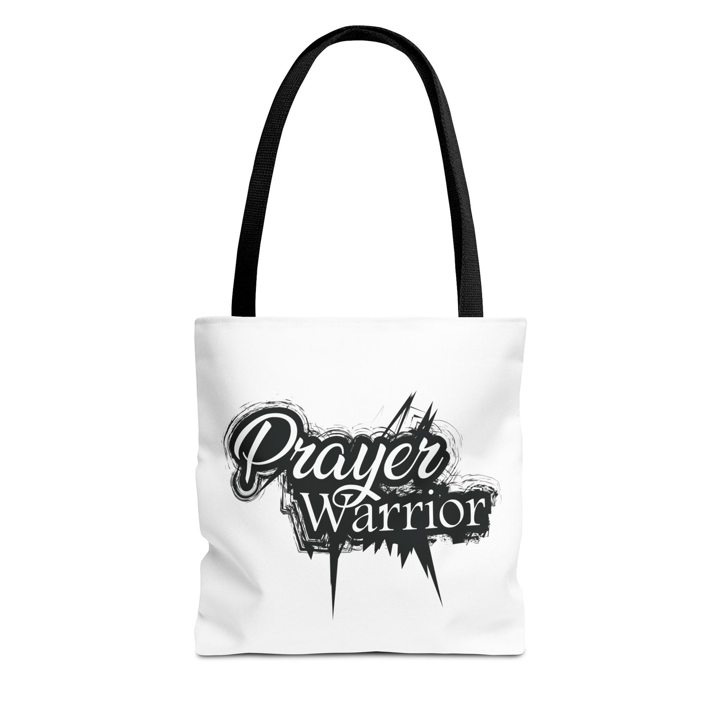 Prayer Warrior Tote Bag - White