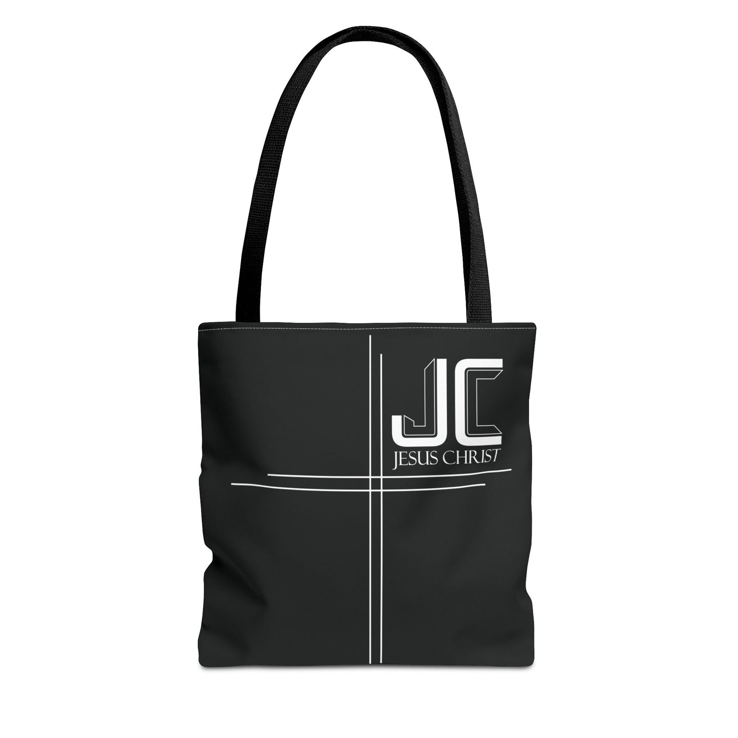 Jesus Christ Tote Bag - Black