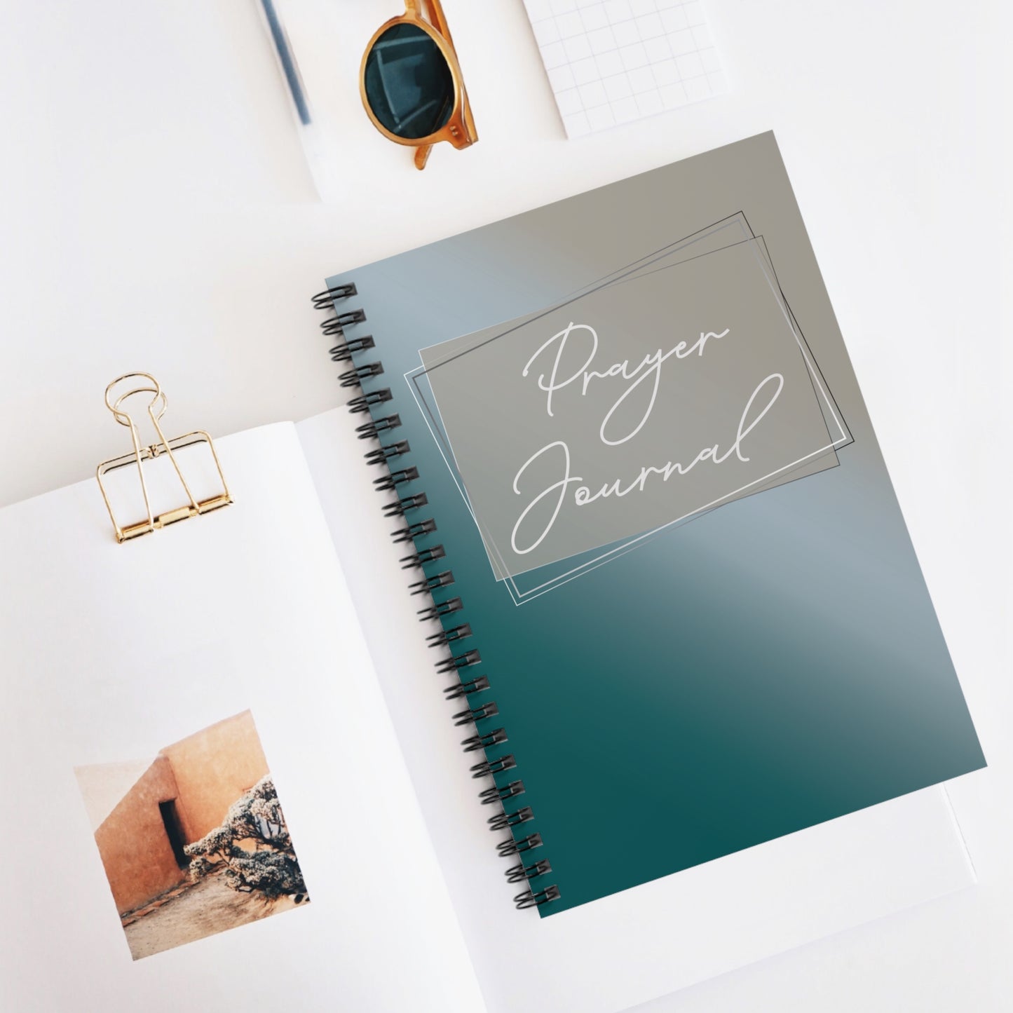Beach Themed Prayer Journal Notebook