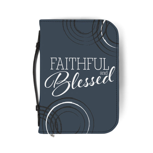 Faithful and Blessed Bible Cover