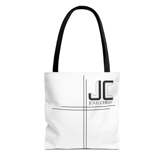 Jesus Christ Tote Bag - White